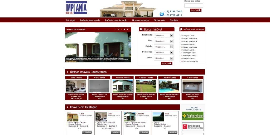 Imobiliária Implanta - Boituva