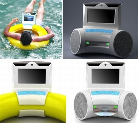 pequenas invenções computador para piscina