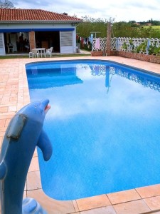 chacara com piscina tatui venda condominio ecopark